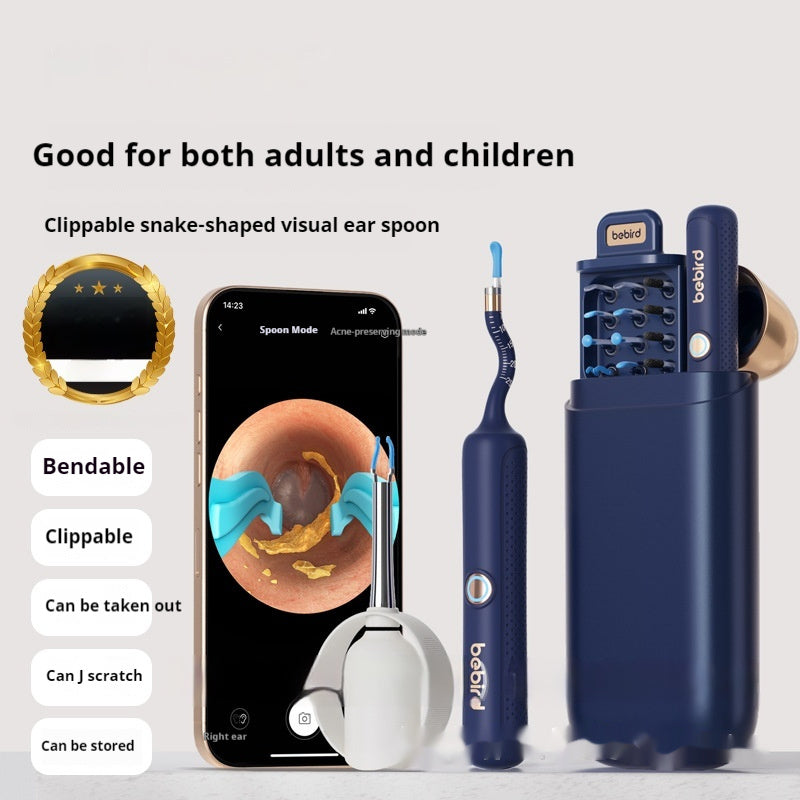 SnakeCam™ - Nettoyant visuel pour les oreilles